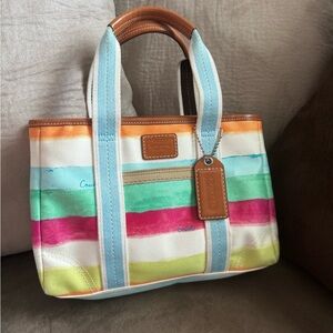 Coach Watercolor Tote